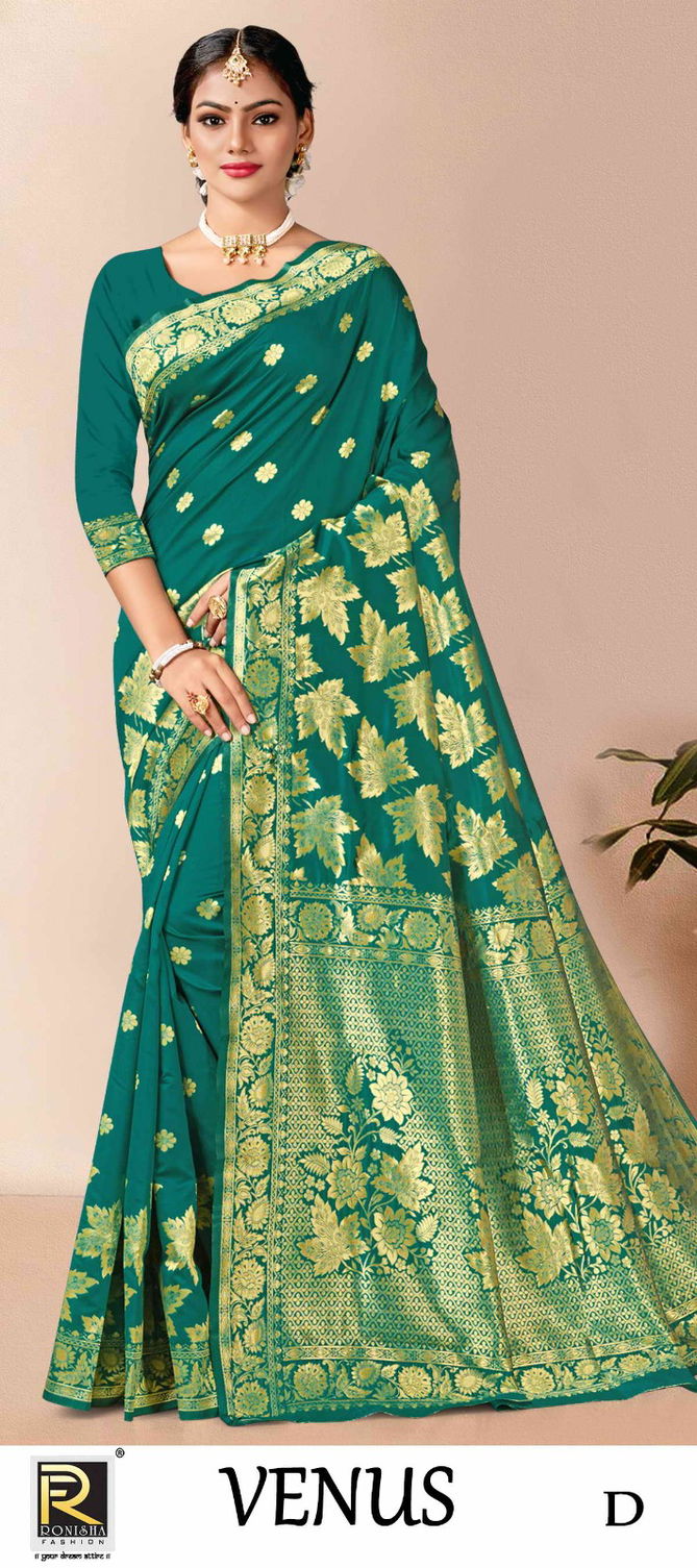 Venus By Ronisha Fancy Designer Sarees Catalog
